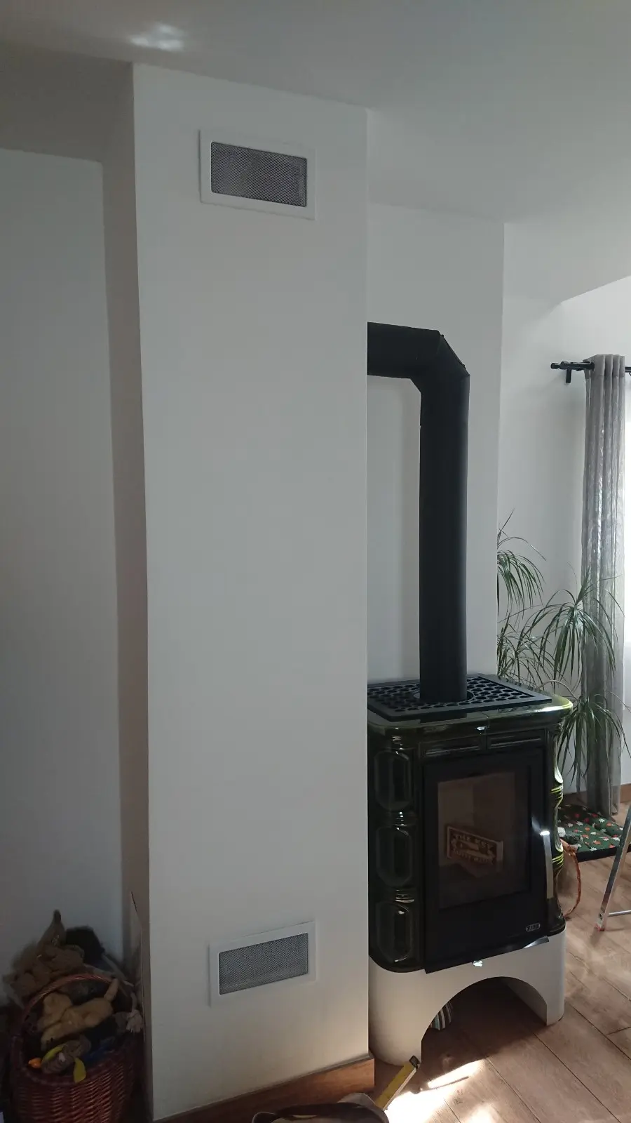 kotel napojený na kouřovod